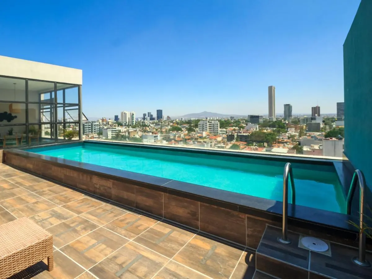 Deluxe Suite W Sofa-Bed Terrace & Pool Guadalajara 0*,