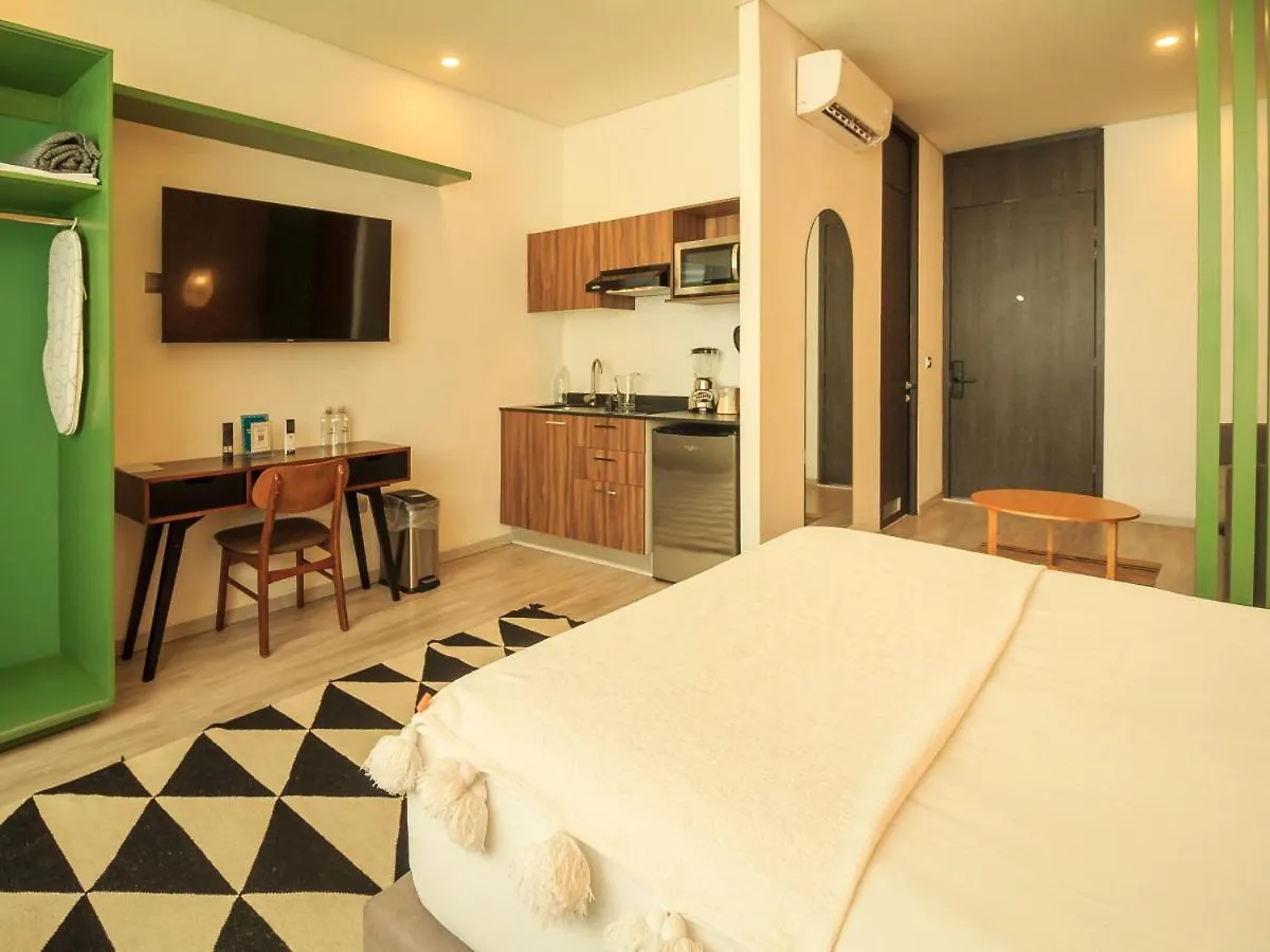 Apartment Deluxe Suite W Sofa-Bed Terrace & Pool Guadalajara Mexiko